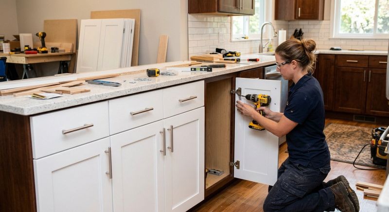 Cabinet Restyling in Lafayette, IN