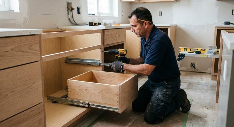 Kitchen Drawer Installation in Kokomo, IN