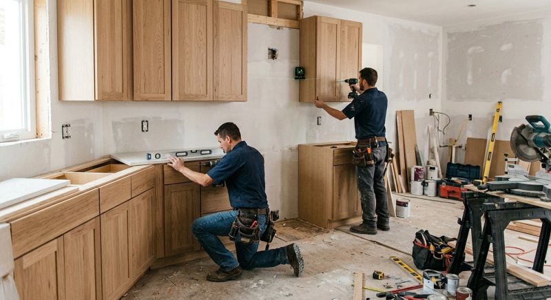New Cabinets Installation in Carmel, IN
