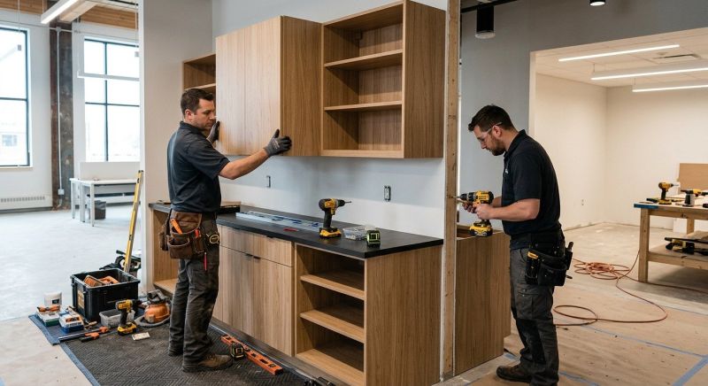 Wall Cabinets Installation in Carmel, IN